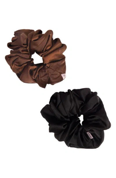 Kitsch 2-pack Oversize Scrunchies In Multi