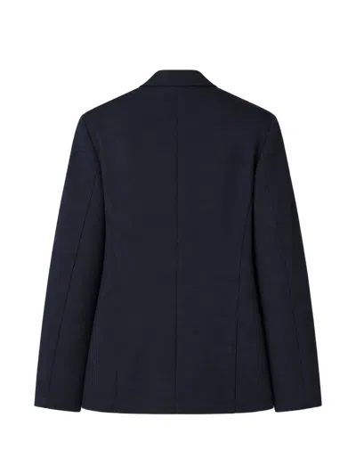 Retori Belted Denim-effect Jacket In Multi