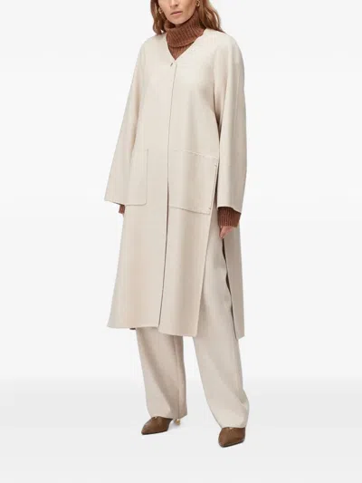 Retori Patch-pocket Coat In Neutral