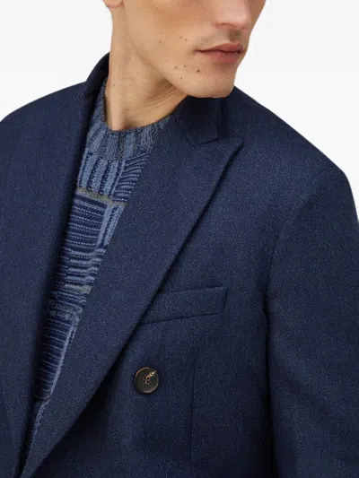 Retori Double-breasted Peak-lapel Blazer In Multi