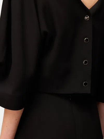 Retori Buttoned-back Blouse In Blue