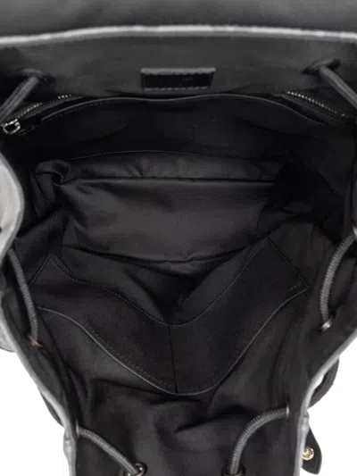 Pre-owned Louis Vuitton 2000-2026 Monogram Reverse Eclipse Christopher Pm Backpack In Black