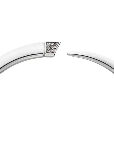 Shaun Leane Sabre Diamond Bangle In Silver