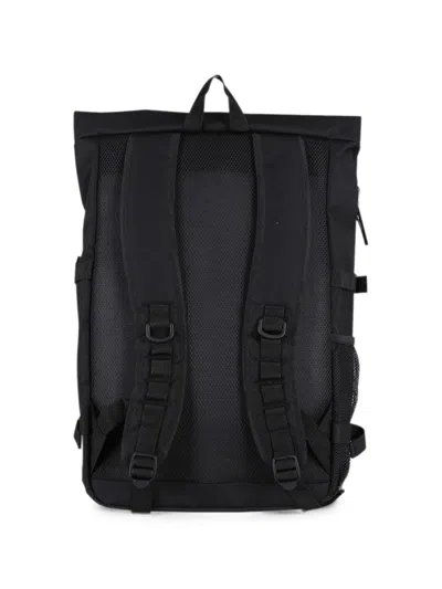 Carhartt Philis Logo-patch Backpack In Black