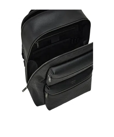 Ferragamo Monogram Backpack In Black