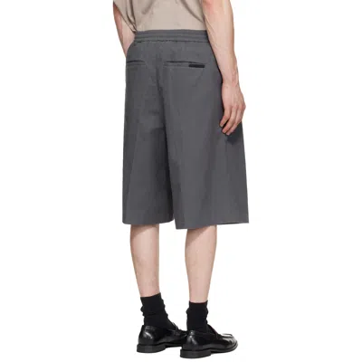 Essentials グレー Relaxed Drawstring ショートパンツ In Gray