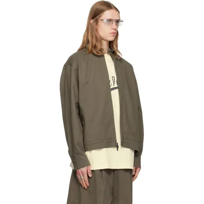 Essentials カーキ Work ジャケット In Green