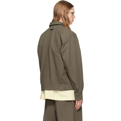 Essentials カーキ Work ジャケット In Green