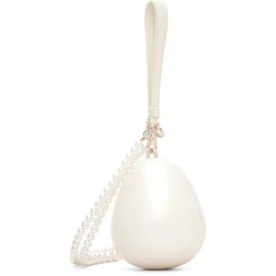 Simone Rocha オフホワイト マイクロ Pearl Egg クロスボディバッグ