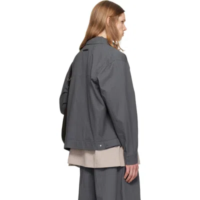 Essentials グレー Work ジャケット In Gray