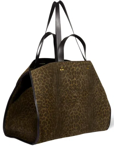 Jérôme Dreyfuss Handbag With Thin Shoulder Strap In Brown