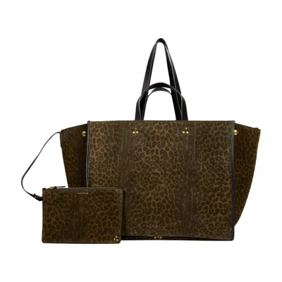 Jérôme Dreyfuss Handbag With Thin Shoulder Strap In Brown