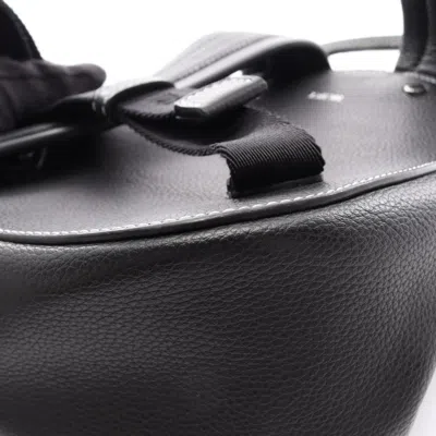 Pre-owned Dior Christian  Black Leather Backpack ()