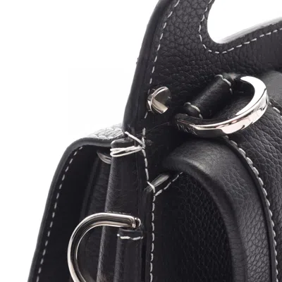 Pre-owned Dior Christian  Black Leather Backpack ()
