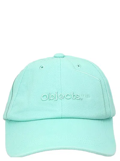 Objects Iv Life Embroidered-logo Baseball Cap In Blue