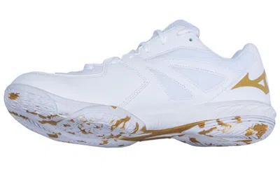 Mizuno Wave Claw Pro 'white Gold' In Multi