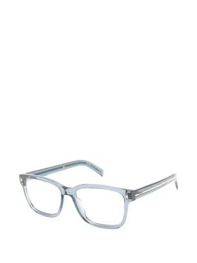 Prada Rectangle-frame Glasses In Blue