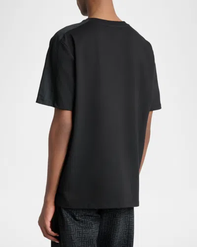 Balmain Insect T-shirt In Black