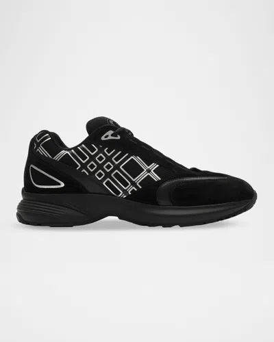 Burberry Eclipse Sneakers In Animal Print
