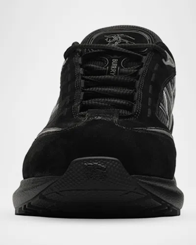 Burberry Eclipse Sneakers In Animal Print