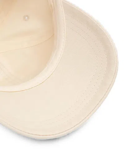 Samsoe & Samsoe Logo-plaque Baseball Cap In Neutral