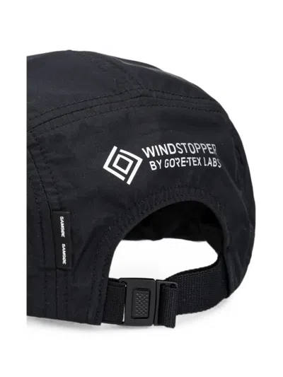 Samsoe & Samsoe Logo Baseball Cap In Black