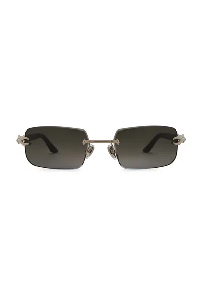 James Oro Hydra Sunglasses In Gray