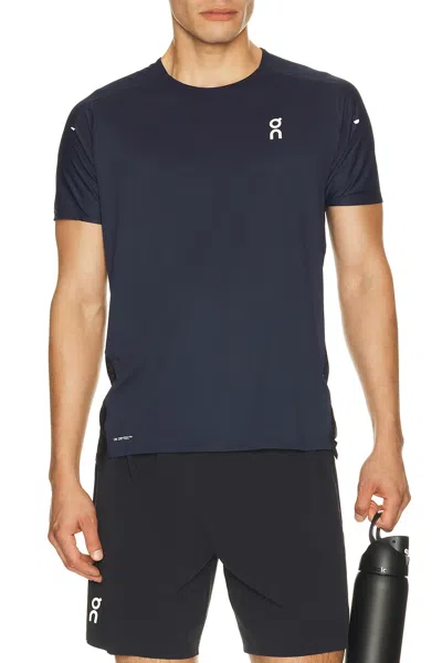 On Core-t Running T-shirt In Blue