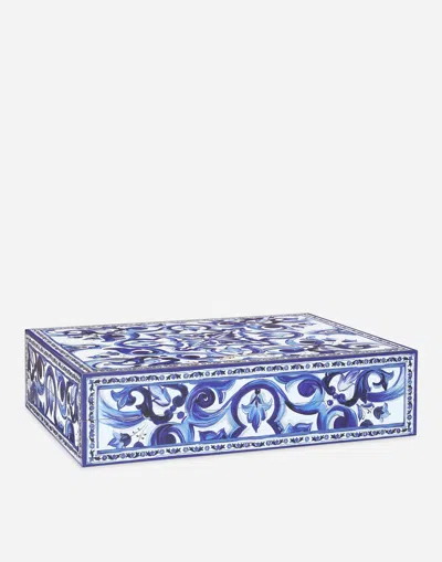 Dolce & Gabbana Plexiglass Backgammon Set In Blue