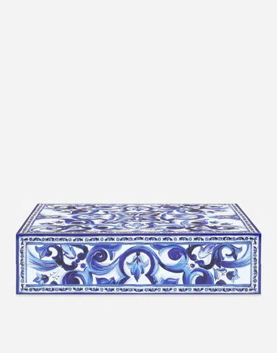 Dolce & Gabbana Plexiglass Backgammon Set In Blue