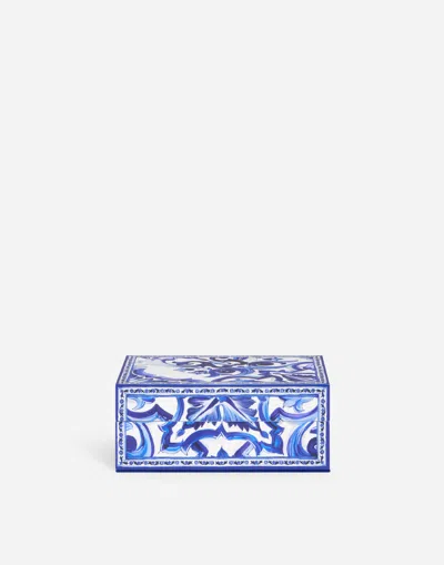 Dolce & Gabbana Plexiglass Poker Set In Multi