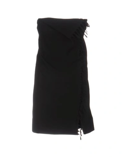 Paco Rabanne Short Dress In Black