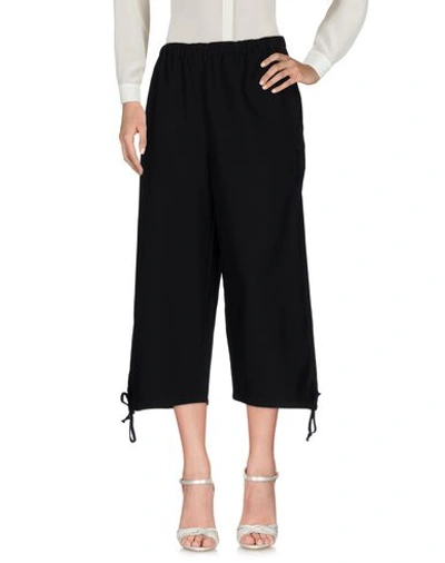 Comme Des Garçons Cropped Pants & Culottes In Черный