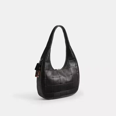 Coach Alter/ego Crescent Shoulder Bag In Black