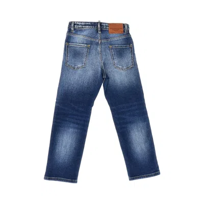 Dsquared2 Stretch Denim Jeans In Blue