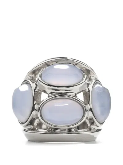 Goossens Chalcedony Ring In Silver