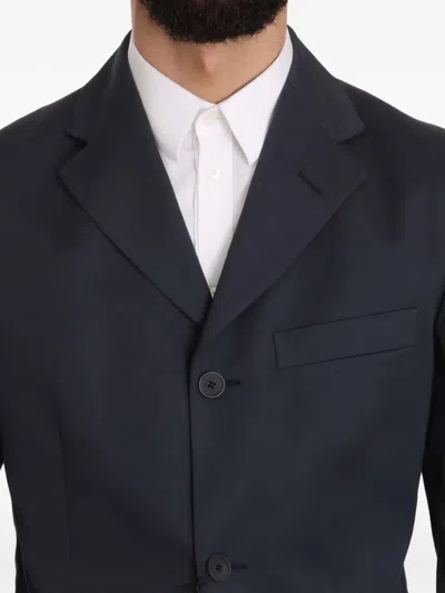 Romeo Gigli Three-button Notched-lapel Suit In Blue
