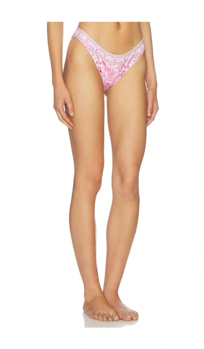 Camilla Mini Regular Bikini Bottom In Pink