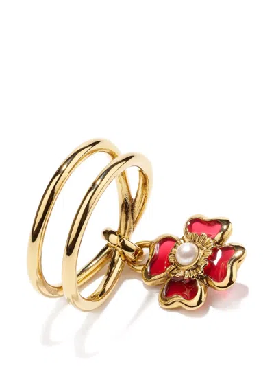 Goossens Mini Trèfle Ring In Multi