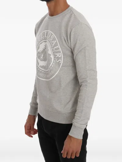 Frankie Morello Morellosaurus Graphic-print Sweatshirt In Gray