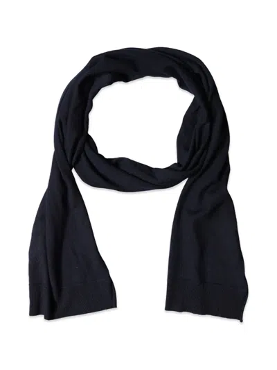 Dolce & Gabbana Knitted Rectangular Scarf In Black