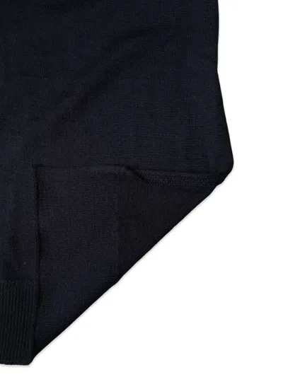 Dolce & Gabbana Knitted Rectangular Scarf In Black