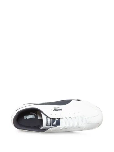 Puma Roma Basic Lace-up Sneakers In White