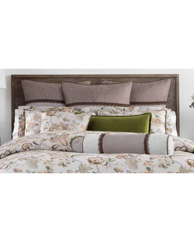 Rose Tree Esmeralda Cylinder Throw Pillow In Multi
