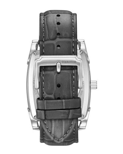 Heritor Automatic Valentin Mens Automatic Watch With Date In Black