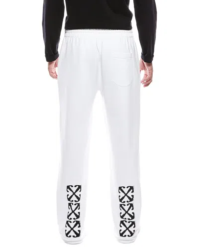 Off-white Solid Sweatpant In White