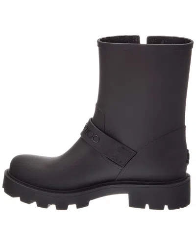 Jimmy Choo Biker Rubber Rain Boot In Multi