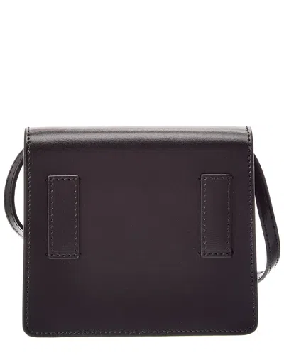 Off-white Jitney Leather Shoulder Bag In Brown