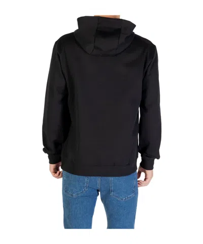 Ea7 Long-sleeve Sweatshirt In Black