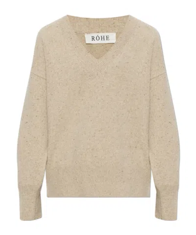 Rohe Wool-blend Classic Mouline Sweater In Multi